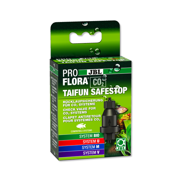 JBL PROFLORA CO2 TAIFUN SAFESTOP VALVULA ANTIRETORN CO2