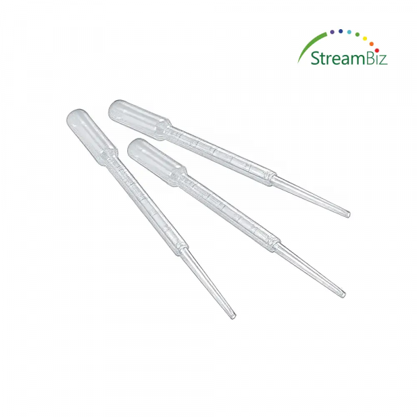 StreamBiz Pipette 3pcs. Pipeta 3 uni.