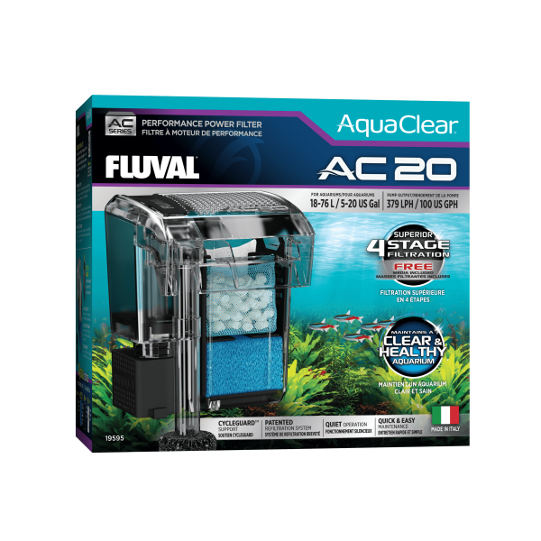 Filtre Motxila Fluval AquaClear AC 20